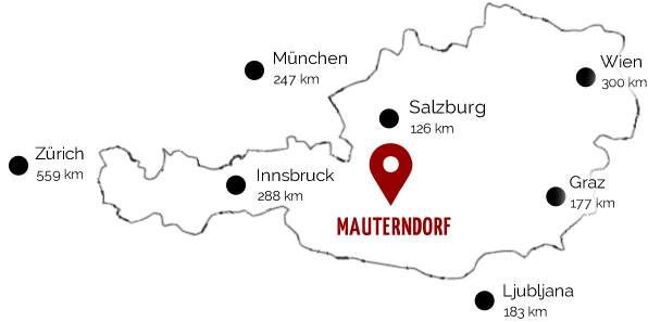 Lage & Anreise nach Mauterndorf