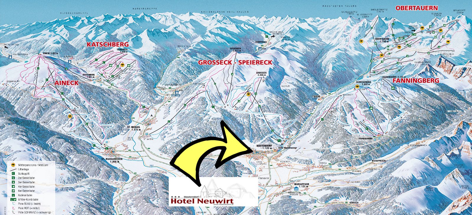 Skiurlaub in Mauterndorf bei Obertauern, Salzburger Lungau